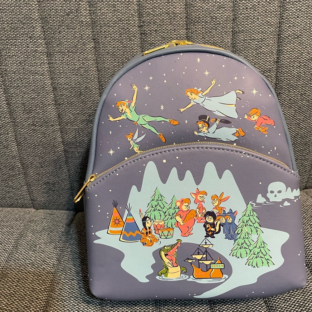 Peter Pan Themed Loungefly mini Backpack